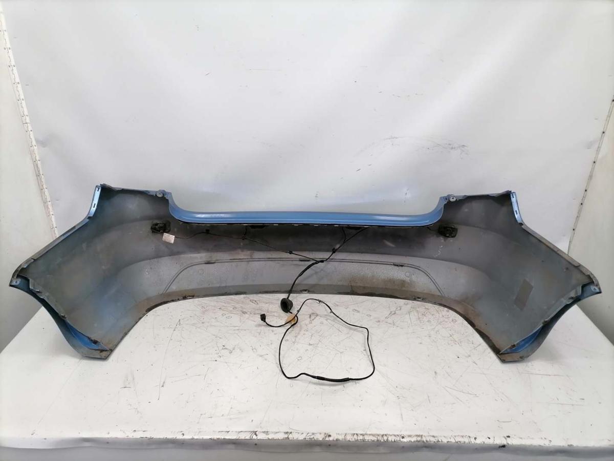 Skoda Fabia 2 5J original St0ßstange Stossfänger hinten LQ5X Hellblaumetallic Combi Bj.2014